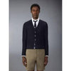 THOM BROWNE ウールクレープ4バーリラックスフィットカーディガン 152201130 [P]