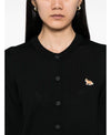 MAISON KITSUNE ベビー フォックス LAMBSWOOL オーバーサイズ カーディガン PW00501KT1006 P199 152201196 [P]
