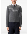 THOM BROWNE Merino Wolle Holiday Hector 4-Bar Pullover Knit MKA573A Y1029 035 152201366 [P]