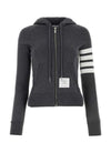 Thom Browne Classic Loopback 4-Bar Full Zip Hoodie 00535 025 152201434 [P]