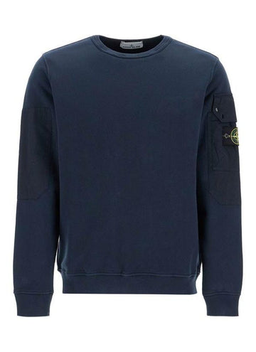 Stone Island Brushed Cotton Fleece Sweatshirt 811563920 V0020 152201675