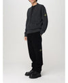 STONE ISLAND オールドエフェクトコットンダイアゴナルフリーススウェット811565241V0129 152201749 [P]