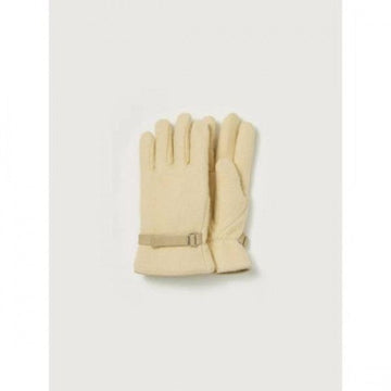 AURALEE Bürsten-Alpaka-Woll-MELTON-Handschuhe A23AG08AS M 152201818
