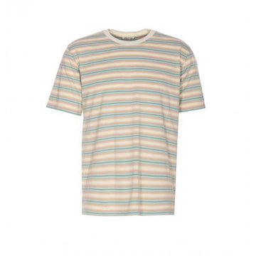 AURALEE Gradient Streifen Jersey T-Shirt Fade BROWN A25AT02GJ 152202063