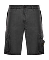 Stone Island Cotton Logo Patch Cargo Shorts 152202093 [P]