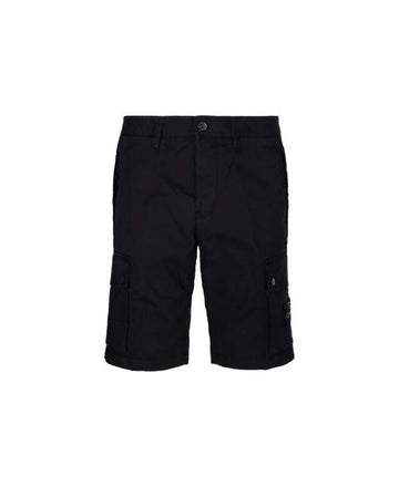 Stone Island Cotton Twill Stretch Cargo Bermuda Shorts 8015L1110 A0029 152202111