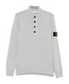 STONE ISLAND ラムズウール ハーフジッパー セーター K2S15 152202153 [P]