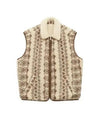 Isabel Marant Shearling Style Vest Jacket VE0377HA B3C02H ECBW 152202331 [P]