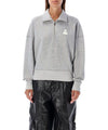 Isabel Marant Half Zip Logo Sweatshirt SW0093FA A1M07E GYWH 152202380 [P]