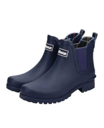 BARBOUR ウィルトン ウェリントン ブーツ ネイビー LRF0066 NY11 152202422