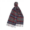 BARBOUR Woll-Kaschmir-Tartan-Schal Blau Granit 152202483 [P]