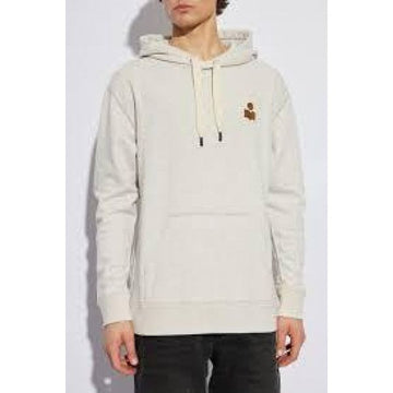 ISABEL MARANT Matte Kapuzen-T-Shirt Ecru/Camel 152202568