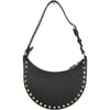 Valentino Grain Leather Mini Lockstud Hobo Bag 152202748 [P]