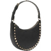 Valentino Grain Leather Mini Lockstud Hobo Bag 152202748 [P]