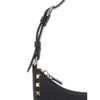 Valentino Grain Leather Mini Lockstud Hobo Bag 152202748 [P]