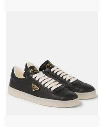 Prada Logo Leather Sneakers 152202898