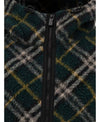 BURBERRY Herren Kapuzenjacke aus Wollmischung mit Karomuster 8091468 152202904 [P]