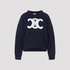 Celine Ribbed Wool Crew Neck Sweater 152203335 [P]