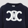 Celine Ribbed Wool Crew Neck Sweater 152203335 [P]