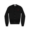 Comme Des Garcons Small Red Heart Patch Cardigan AZ N053 051 1 152203509 [P]