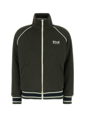 GOLDEN GOOSE ロゴ付きジッパースウェットシャツ 152203619