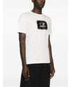 CP COMPANY T-Shirt mit Logo in Jerseystil 16CMTS042A 005100W 103 152203719 [P]
