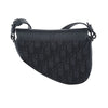 DIOR オブリーク ブラック ジャカード ミニ サドル クロスバッグ 36643K-2 152203740 [P]