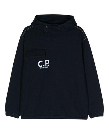 CP Company Indigo Fleece Hoodie 152203893