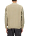 CP COMPANY Diagonal Raised Mixed Quilted Crew Neck 152204110 [P]