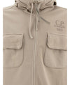 CP Company Brushed Emerized Diagonal Fleece Hoodie 152204386 [P]