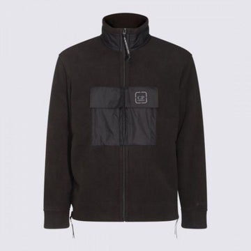 CP COMPANY ボンディッドポーラーフリースオープンスウェットシャツ 17CLSS020A 110193M 999 152204393