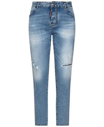 Dsquared2 Distressed Light Blue Cool Girl Jeans 152204433