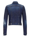 DSQUARED2 Dunkel CB gewaschen klassisches Denim Arbeitsjacke S75AM1093 S30342 470 152204445 [P]