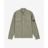 CP COMPANY Utility Lens Shirt aus Gabardine in Vintage Khaki 152204451 [P]
