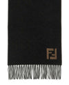 Fendi Wool and Cashmere Scarf 152204672 [P]