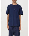 MSGM マイクロブラッシュドロゴプリント半袖シャツ 152204743 [P]