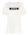MSGM Logo Print T-Shirt 152204793 [P]