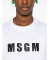MSGM ロゴプリント半袖Tシャツ 3641MDM92 247002 01 152204795 [P]