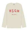 MSGM Logo Long Sleeve T-Shirt 152204849 [P]