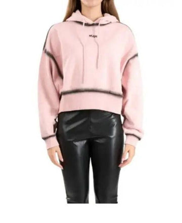 MSGM Spray-Effekt Stitch Hoodie T-Shirt 152204874