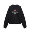 MSGM Quarte Rhinestone Logo Sweatshirt 152204912 [P]