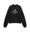 MSGM Quarte Rhinestone Logo Sweatshirt 152204912 [P]