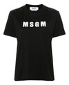 MSGM ロゴプリント半袖Tシャツ 152204942 [P]