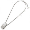 MAISON MARGIELA ロゴリングラージペンダントネックレスSM7UU0040 SV0224 951 152206125 [P]