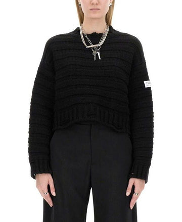 MAISON MARGIELA MM6 Logo Applikation Distressed S52HL0031 M13040 900 152206185
