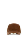 Miu Miu Napa Leather Baseball Cap 152206223 [P]