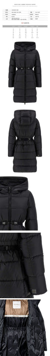 MaxMara 25FW SEIPAR Waist-Banding Padded Jacket Black 2529496015 009 149268420 [P]