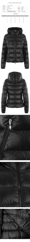 Moncler 25SS GLES Logo Patch Hooded Padded Jacket Black 1A000 74 595ZZ 999 125719799 [P]