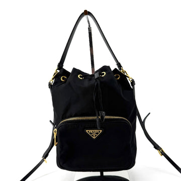 PRADA Nylon-Pokono-Eimer Tasche Umhängetasche 1bh038 152232936 [P]