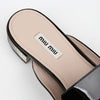 Miu Miu Bow Crystal Water 5S268C Size 37.5 152161102 [P]